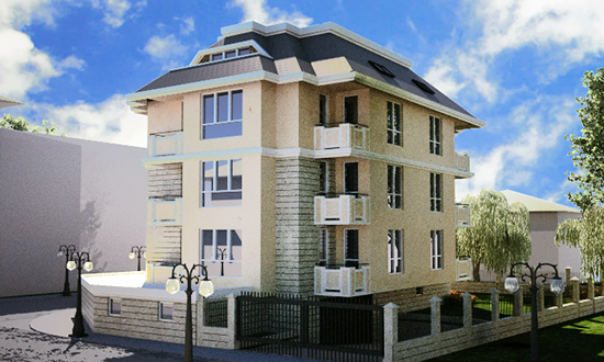 Многофамилна жилищна сграда, гр. София